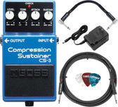 Boss CS-3 Compressor/Sustainer w/ Roland Power Adapter