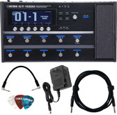 Boss GT-1000 Guitar Effects Processor w/ Instrument Cables