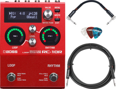 Boss RC-10R Rhythm Loop Station w/ Instrument Cables