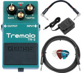 Boss TR-2 Tremolo w/ Roland Power Adapter