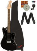 Fender Squier Affinity Jazzmaster - Metallic Black w/ Gig Bag