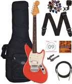 Fender Kurt Cobain Jag-Stang - Fiesta Red w/ Gig Bag