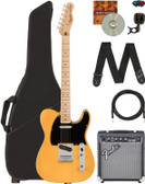 Fender Squier Affinity Telecaster - Butterscotch Blonde w/ Frontman 10G Amplifier