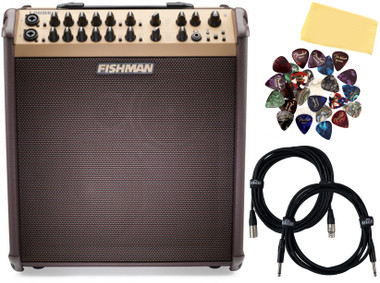 Fishman 180-Watt Loudbox Performer Acoustic Guitar Amplifier w/ Picks