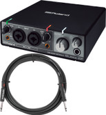 Roland RUBIX22 2-In 2-Out USB Audio Interface w/ Instrument Cable