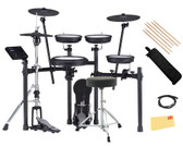 Roland TD-07KVX V-Drums Electronic Drum Set w/ Drum Throne
