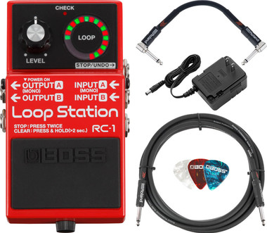 配信機器・PA機器・レコーディング機器 RC-1 Loop Station Boss RC-1 Loop Station w/ Power Supply