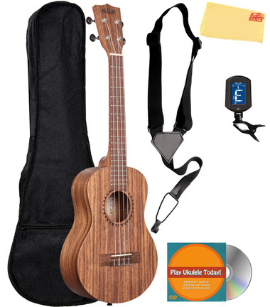 Kala KA-TEAK-T Teak Tenor Ukulele w/ Gig Bag