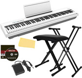 Roland FP-30X 88-Key Digital Piano - White w/ Adjustable Stand