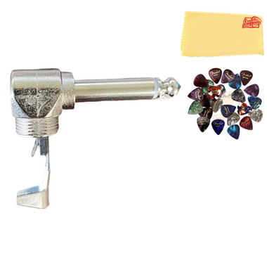 Switchcraft EP-0289-010 Right-Angle Cable Mount Plug w/ Fender Picks