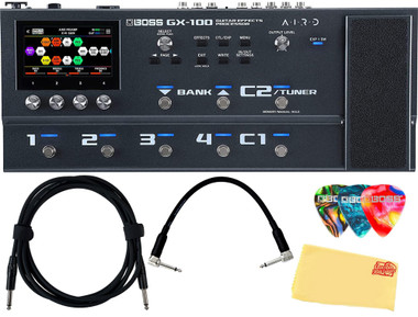Boss GX-100 Guitar Effects Processor w/ Instrument Cable