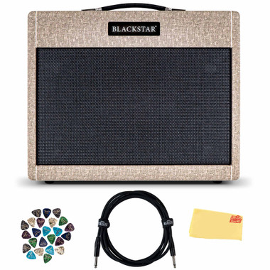 Blackstar St. James 1x12-Inch 50-Watt EL34 Tube Guitar Combo Amplifier w/ Instrument Cable