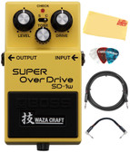 Boss SD-1W Waza Craft Super Overdrive w/ Instrument Cable
