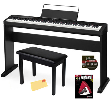 Casio CDP-S160 88-Key Compact Digital Piano w/ CS-46 Stand
