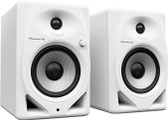 Pioneer DJ DM-50D 5-Inch Desktop Active Monitor Speaker - White