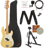 Fender Player Precision Bass, Maple - Buttercream w/ Gig Bag