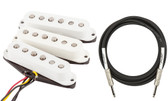 Fender Tex-Mex Stratocaster Pickups w/ Instrument Cable