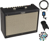 Fender Hot Rod Deluxe IV Guitar Combo Amplifier - Black w/ Fender Amperstand Guitar Cradle