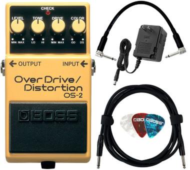 Boss OS-2 OverDrive/Distortion w/ Power Supply