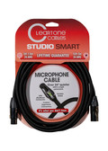 Cleartone 10-Foot Studio Smart Microphone Cable, 24 AWG - 1 Pack