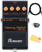 Boss HM-2W Waza Craft Heavy Metal Distortion w/ Instrument Cable