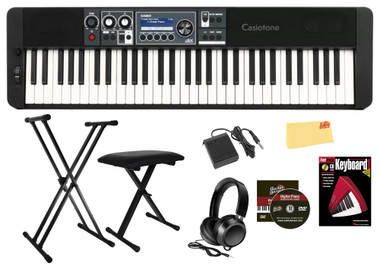 Casio CT-S500 Casiotone 61-Key Keyboard w/ Adjustable Bench
