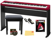 Casio PX-S1100 Privia Slim Digital Piano - Red w/ CS-68 Stand