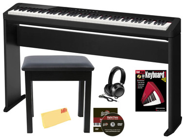 Casio PX-S5000 Privia Slim Digital Piano - Black w/ CS-68 Stand