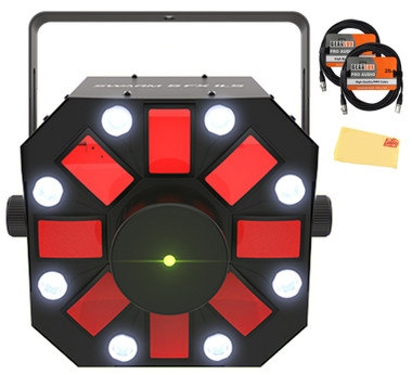 Chauvet Swarm 5 FX ILS 3-in-1 LED Light w/ DMX Cables