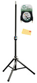 Ultimate Support TS-90B TeleLock Speaker Stand - Black w/ Speaker Cable