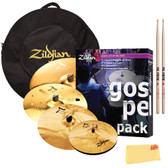 Zildjian AC801G A Family Custom Gospel Cymbal Pack w/ Cymbal Bag