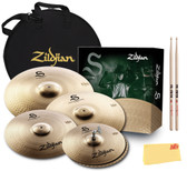Zildjian S390 S Family Performer Cymbal Pack w/ Cymbal Bag
