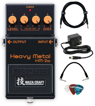 Boss HM-2W Heavy Metal Distortion w/ Power Supply