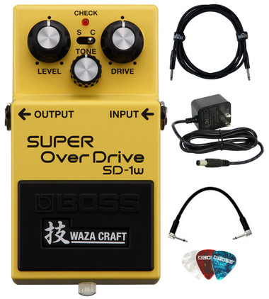 Boss SD-1W Waza Craft Super Overdrive w/ Power Supply