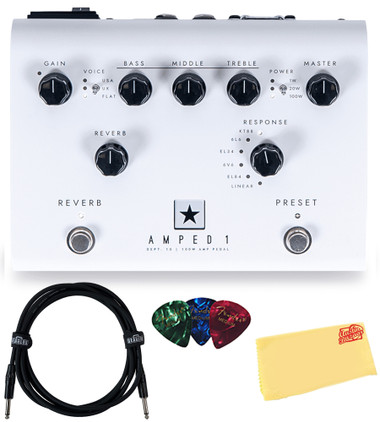 Blackstar Dept 10 Amped 1 Guitar Amplifier Pedal w/ Instrument Cable