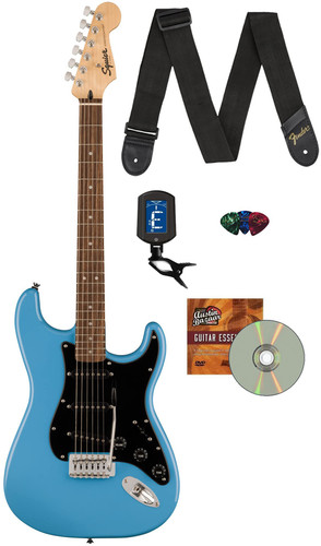 Fender Squier Sonic Stratocaster, Black Pickguard, Laurel