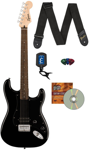 Fender Squier Sonic Stratocaster HT H - Black w/ Tuner