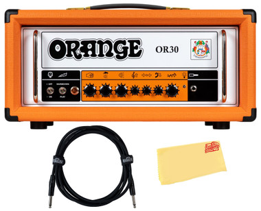 Orange OR30 Guitar Amplifier Head w/ Instrument Cable
