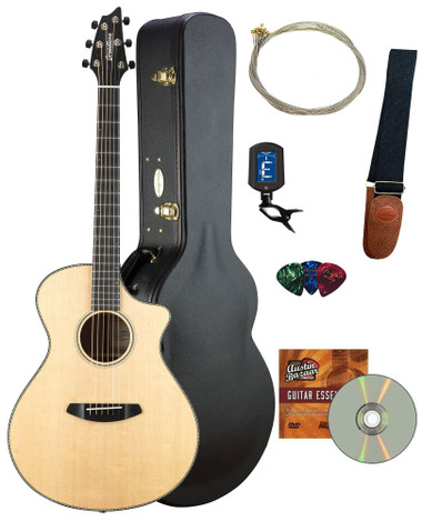 Breedlove Oregon Concert CE - Natural Sitka-Myrtlewood w/ Hard Case