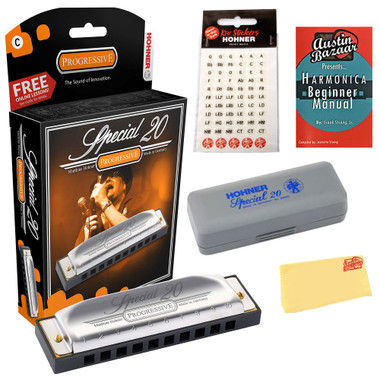Hohner Special 20 Harmonica - Key of F w/ Key Stickers