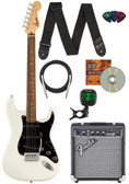 Fender Squier Sonic Stratocaster - Arctic White w/ Frontman 10G