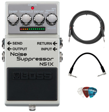Boss NS-1X Noise Suppressor w/ Instrument Cable
