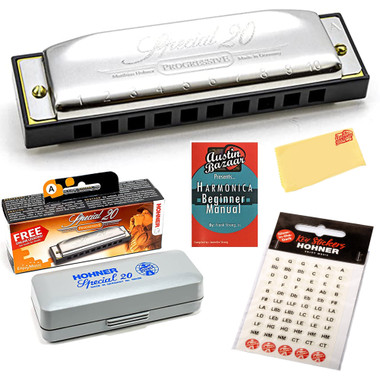 Hohner Special 20 Harmonica - Key of E Flat w/ Key Stickers