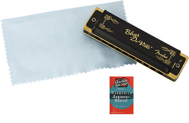 Fender Blues DeVille Harmonica - Key of F w/ Austin Bazaar Instructional Manual