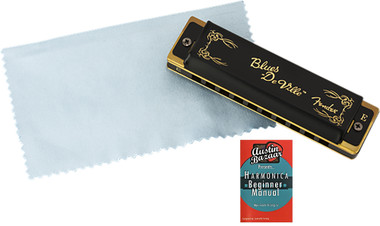 Fender Blues DeVille Harmonica - Key of E w/ Austin Bazaar Instructional Manual