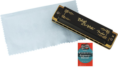 Fender Blues DeVille Harmonica - Key of B Flat w/ Austin Bazaar Instructional Manual