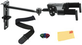 Hercules GSP50HBPLUS Auto-Swivel Adjustable Yoke Guitar Hanger w/ Guitar Strap