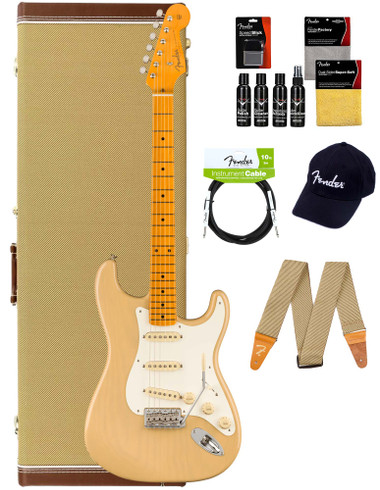 Fender American Vintage II 1957 Stratocaster - Vintage Blonde w/ Cleaning Kit