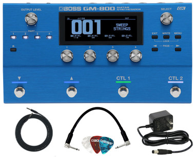 Boss GM-800 Guitar Synthesizer w/ Instrument Cable