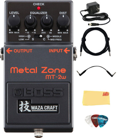 Boss MT-2W Waza Metal Zone w/ Power Supply
